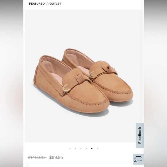 NIB Cole Haan Evelyn Bow Driver - Picture 4 of 4